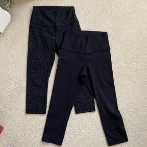 2x - Lululemon cropped pants size 6